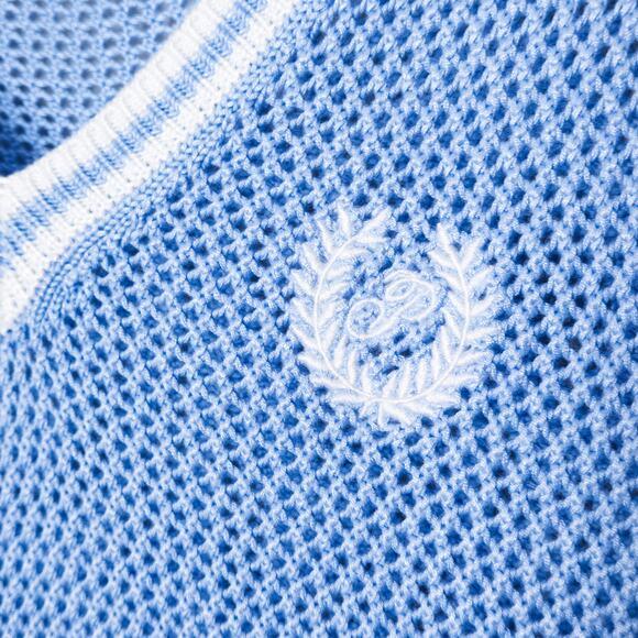 PINK Women’s Knit Vest Top XL Preppy Classic Tenniscore Athleisure Streetwear - Picture 4 of 6